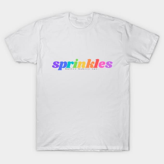 Rainbow Sprinkles T-Shirt by butter bakery inc